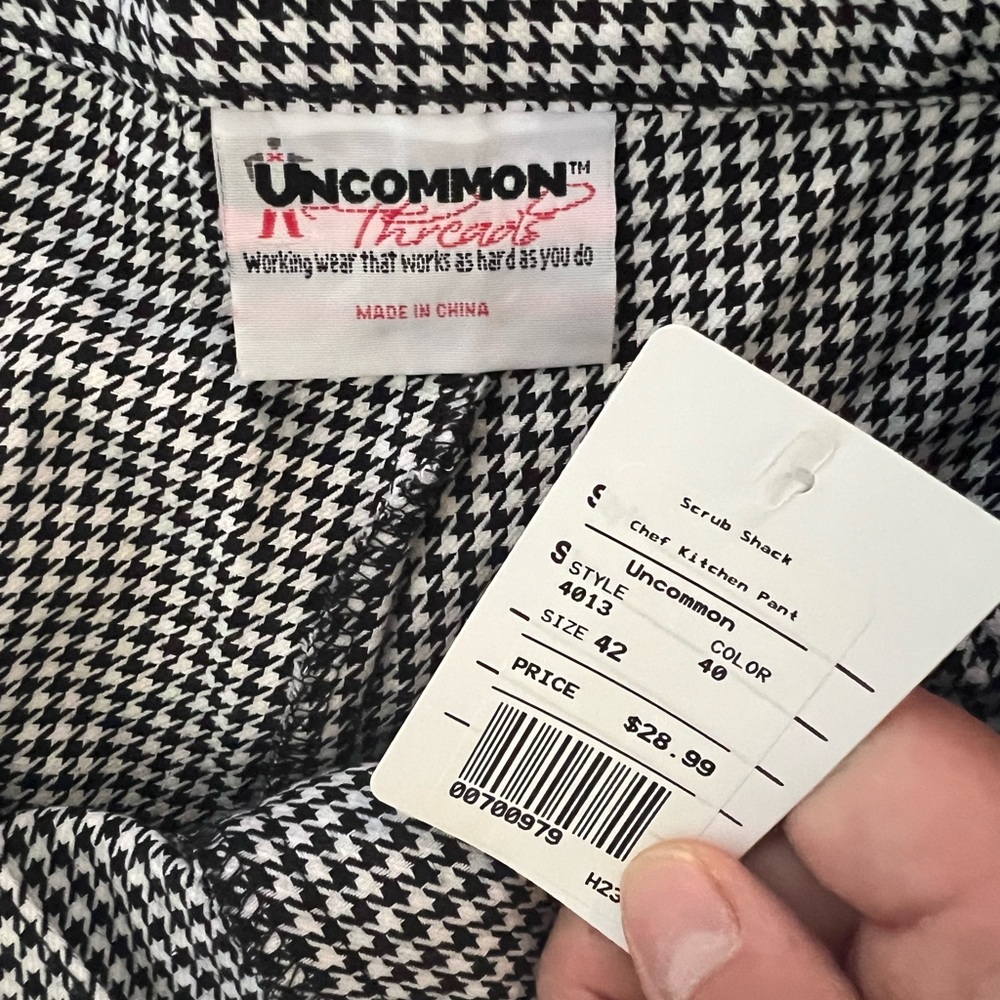 Uncommon Threads Button Chef Pants - Picture 8 of 9